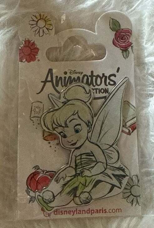 Disney Jewelry - Disney Animators' Collection Tinker Bell Pin - Disneyland Paris